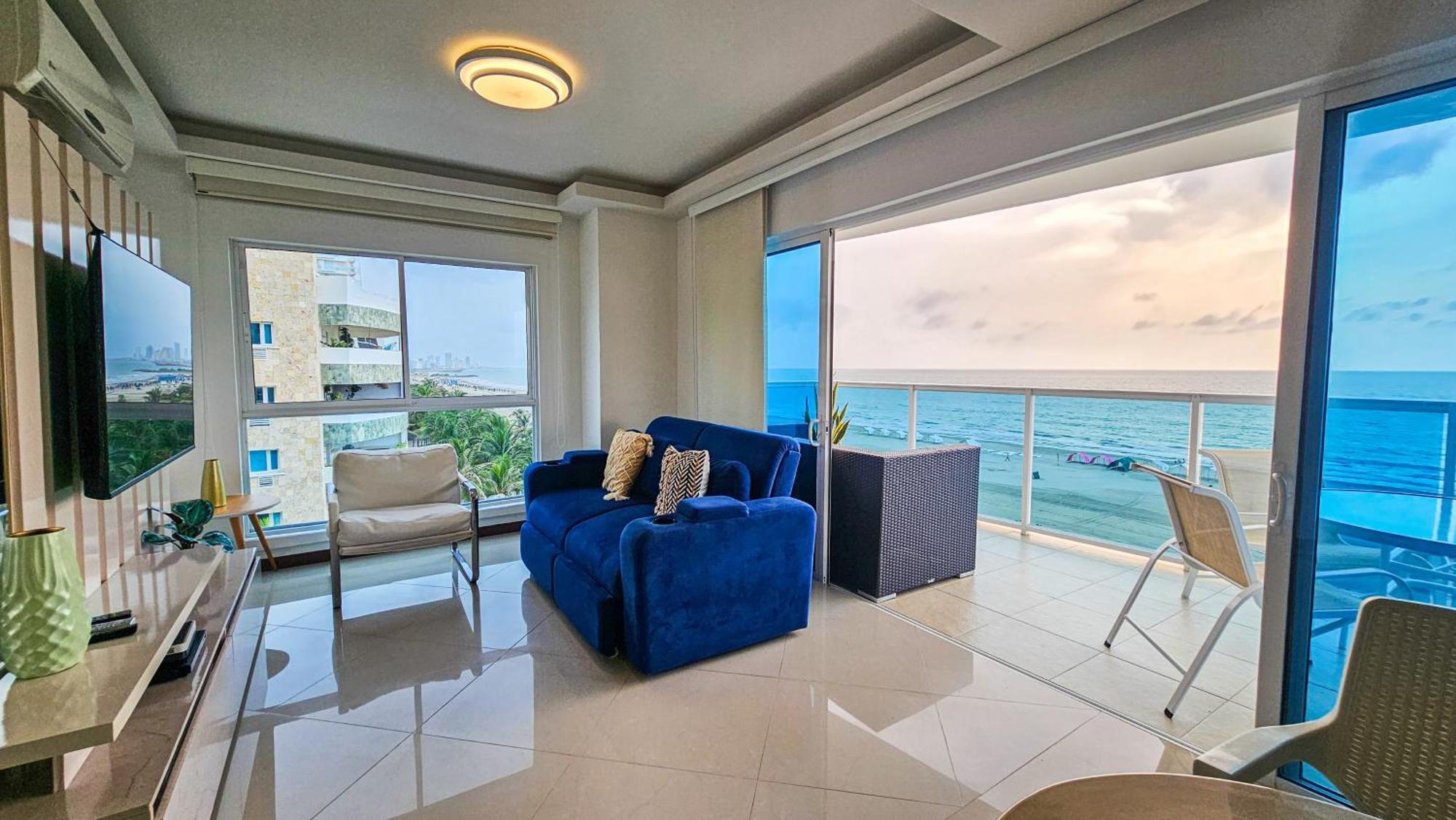 Luxury Apartment, Sector Morros, Vista Y Salida Al Mar Edificio Sunshine Cartagena Exterior photo